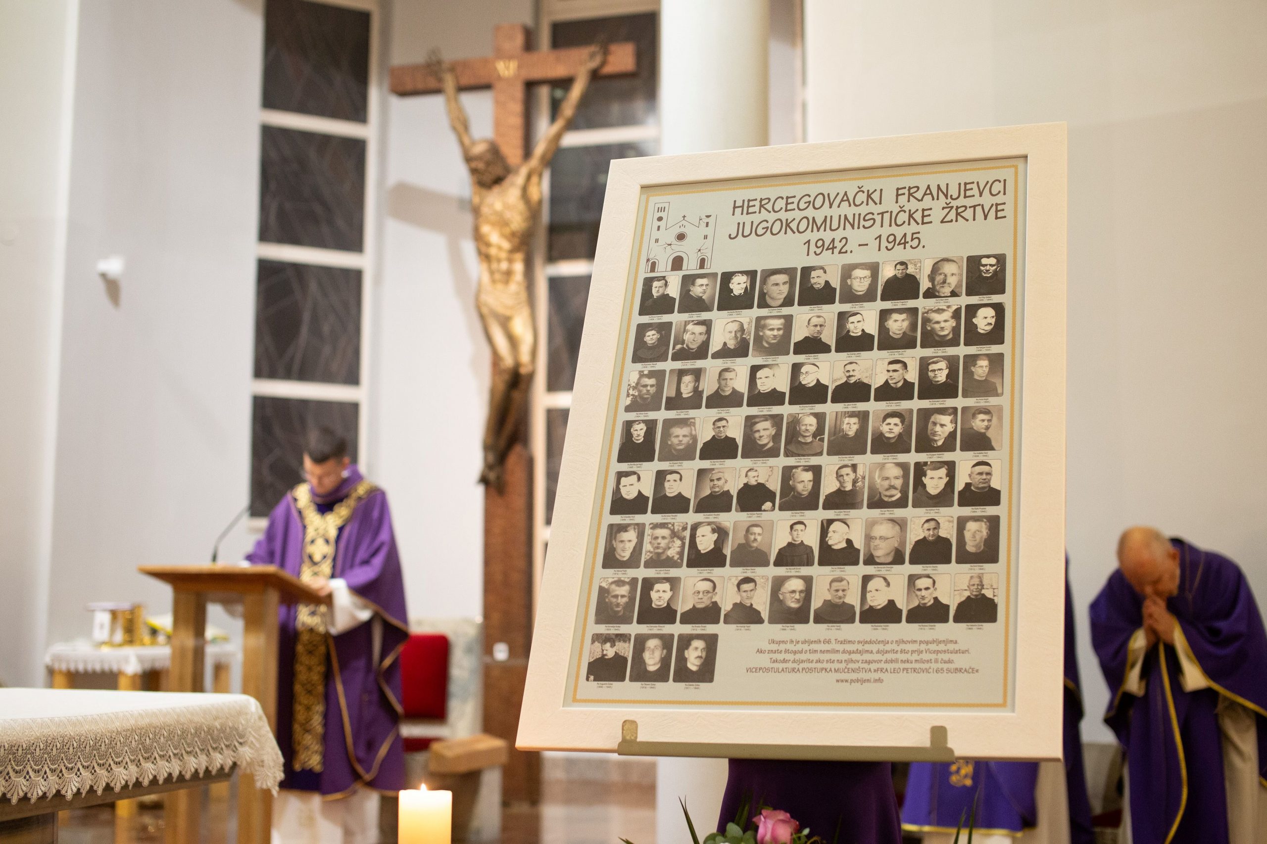 Sveta misa za fratre i puk stradale u II. svjetskom ratu i poraću